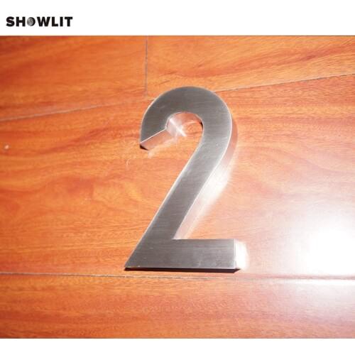 Exterior Custom Modern House Numbers Community House Numbers