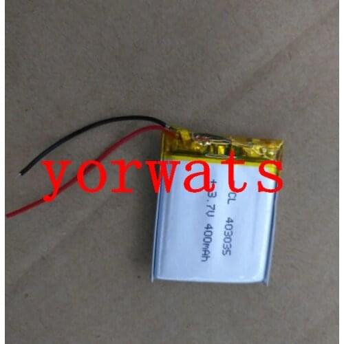 New Hot A Rechargeable Li-ion Cell 3.7V polymer lithium battery 403035 043035 400mah Large Capacity Batteries For Digital