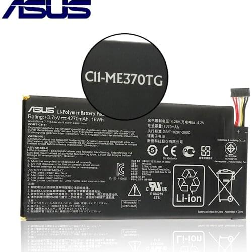 Original ASUS High Capacity C11-ME370TG Battery For ASUS C11-ME370TG NEXUS 7 Table PC Laptop battery 4270mAh C11b ME370TG