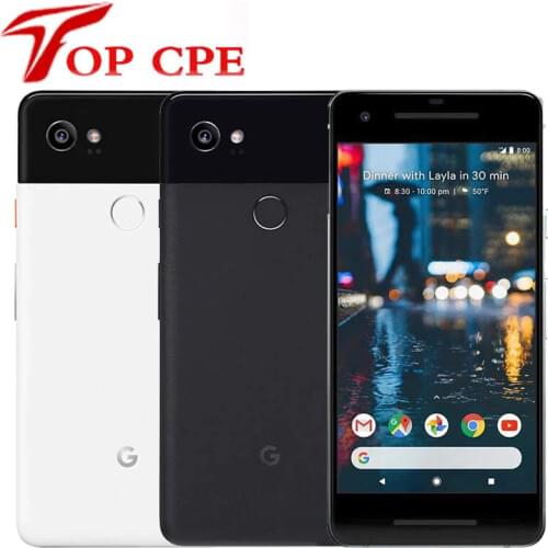 Original Google Pixel 2 XL Smartphone 2XL XL2 4G LTE 64GB 128GB Snapdragon 835 Octa Core Fingerprint Android Used cell phone