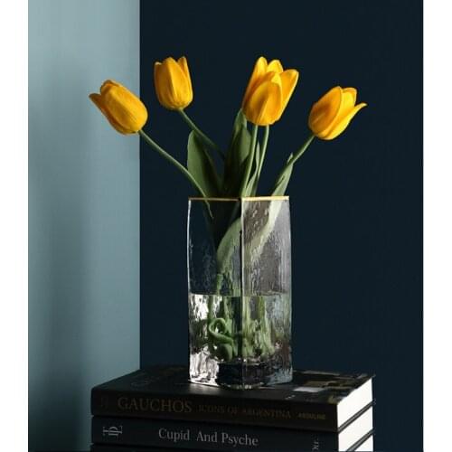 Nordic Design Plastic Vase European Decoration Home Flower Vase Flower Arrangement Hydroponic Tabletop Vase For Flower Decoratio
