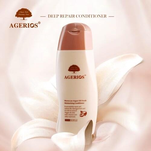 AGeriso Free Shipping 500ml Morocco Argan Oil Conditioner Hair Cream Organic Hair Professional Mask For All Types Hair