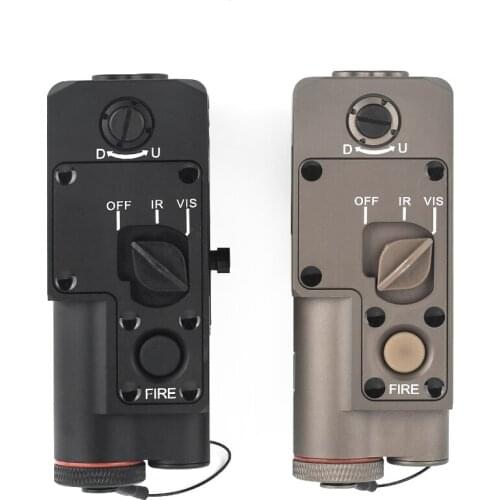 Airsoft Tactical CQBL Green/Red Dot With IR No Flashlight Laser pointer metal Aiming version DBAL-A2 PEQ15 Weapon Use 3.5mm Tail