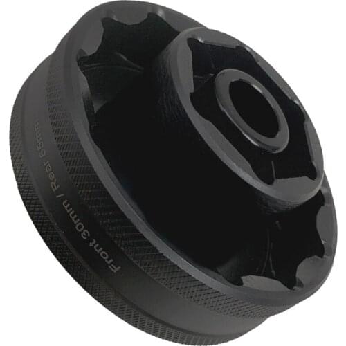 Motorcycle Wheel Impact Socket Sleeve Tool Universal Black 55mm Metal For Ducati 1098 1198 1199 Multistrada Diavel