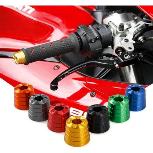 Motorcycle Handle Bar Grips Ends Plugs Universal Motorbike Handlebar Plug End Cap Stoppers For BMW Yamaha Honda Suzuki Kawasaki