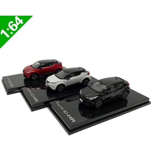 1:64 TOYOTA CHR SUV Alloy Car Static Metal Model Vehicles For Collection Friends Childrens Gifts