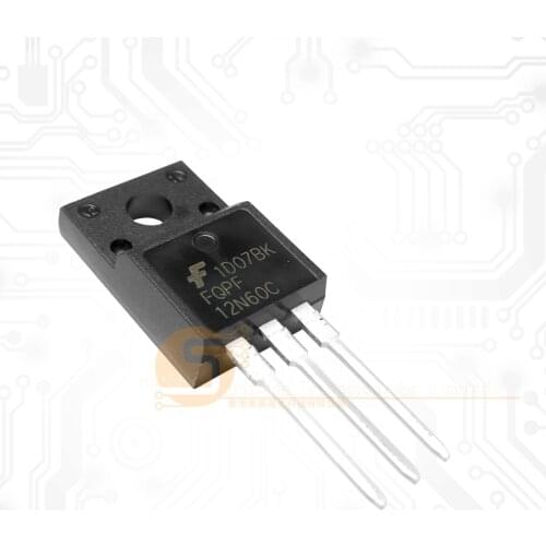 10PCS FQPF12N60C TO-220F 12N60C 12N60 TO220 FQPF12N60 TO-220 new MOS FET transistor
