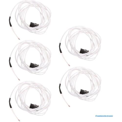 5pcs NTC 100K Thermistor Line Suitable for Ender3/CR-10/CR-10S Hot End Heatbed