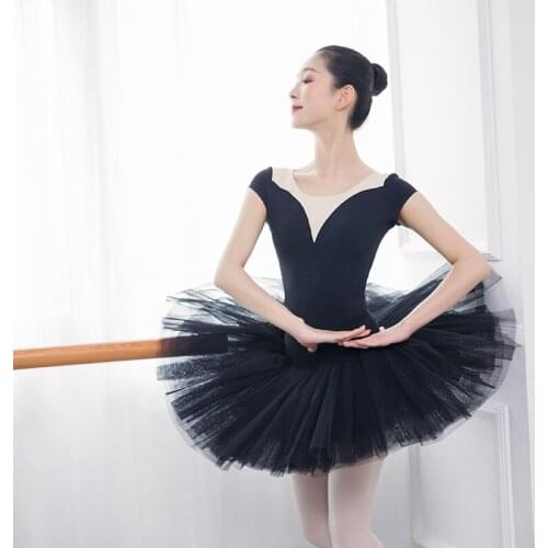 Ballet Practice Leotards for Women Aerialist Dance Costume Short Sleeve Gymnastics Leotard Woman Practice Sexy Adulto Ballerina