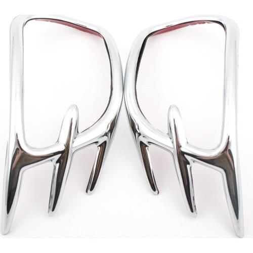 Motorcycle Side Turn Signal Lamp Trims Cover Decoration Molding for Honda GL1800 Goldwing