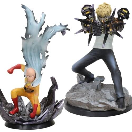 One Punch Man SAITAMA & Genos DXF PREMIUM FIGURE figure Collection Toys