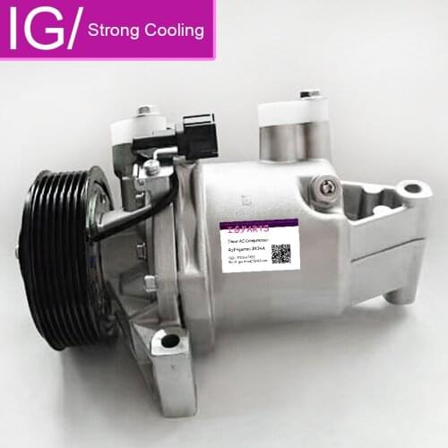 7PK Car AC Compressor For Nissan March 2008-2010 Nissan JUKE 1.5 1.6 Nissan sunny 926001KA1B 92600-1KA1B 92600-3VB0C 926001HC0A