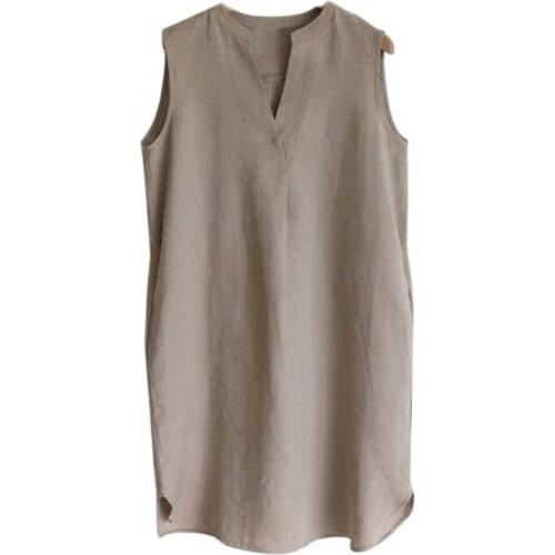 Mumuzi Summer Linen Dresses