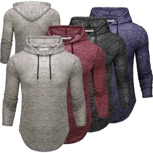 Mens Long-sleeved Casual T-shirt, Fashionable and Stylish T-shirt, Comfortable Cotton Fashion Men
