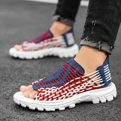 Men Casual Sport Breathable Outdoor Beach Sandals For Male New Fashion Summer Shoes Non slip Sneaker Sandal