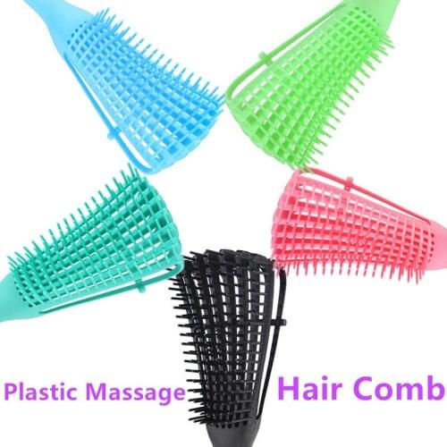 Plastic Massage Hair Comb Europe And America Massage Essential Oil Octopus Straight Hair Tt Curly Hair Rib Ribs Comb