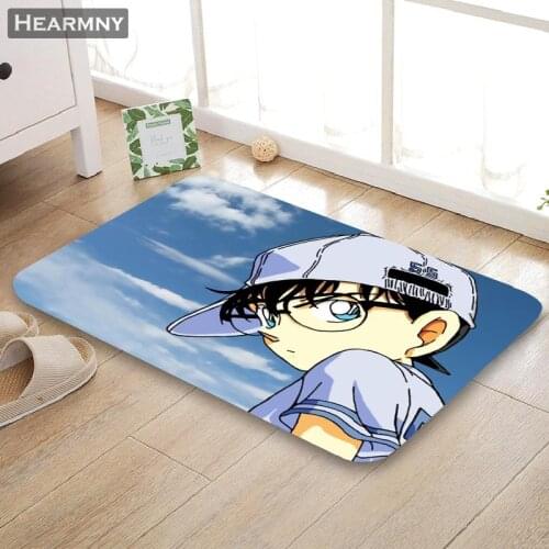 Nice Detective Conan Doormat Outdoor Floor Mat Home Creative Mat Super Soft Absorbent Bathroom Door Entrance Mat 40X60cm,50x80cm