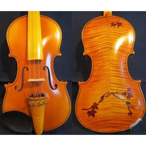 Baroque style SONG Maestro inlay 4×4 strings 4/4 violin,powerful sound #11095