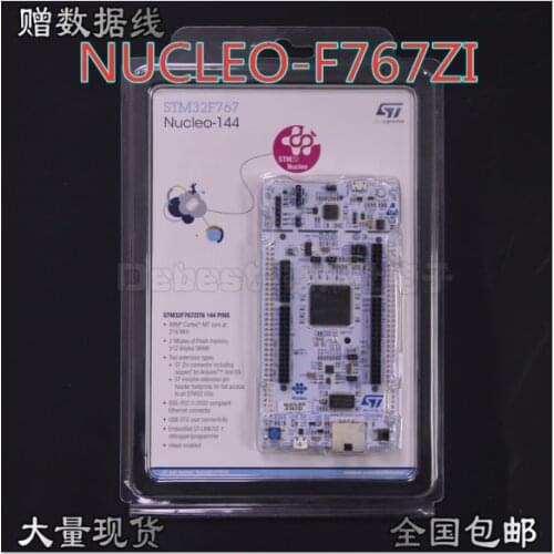1-2 Uds STM32F767ZIT6 NUCLEO-F767ZI STM32F7 STM32F767 NUCLEO-144 St serie Placa de desarrollo