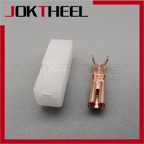 1/5/10/20sets Kit 1 pole way female white plastic auto electrical connector wire harness plug with terminals pins DJ7011-2.8-21