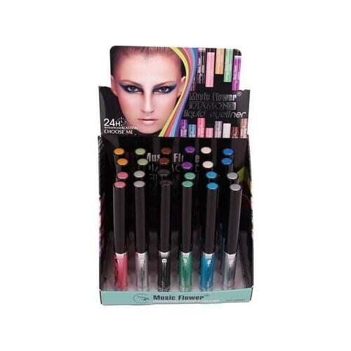 100pcs 12 Colors Waterproof Liquid Eyeliner Pen Eye Liner Liquid Pencil Cosmetic new