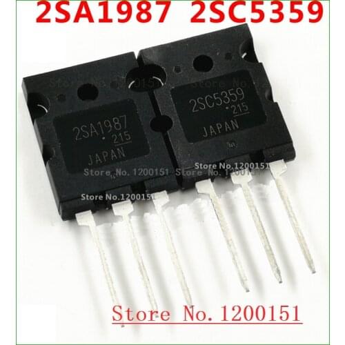 2pcs/lot=a pair 2SA1987 2SC5359 A1941 C5198 2SA1941 2SC5198 to247