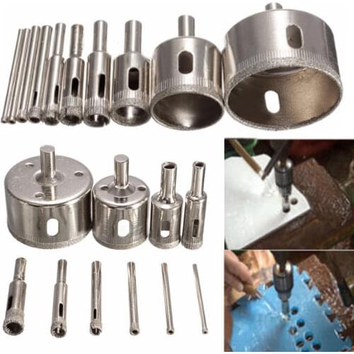 3mm - 50mm Diamond Hole Saw Drill Core Bits Tile Ceramic Porcelain Stone Marble
