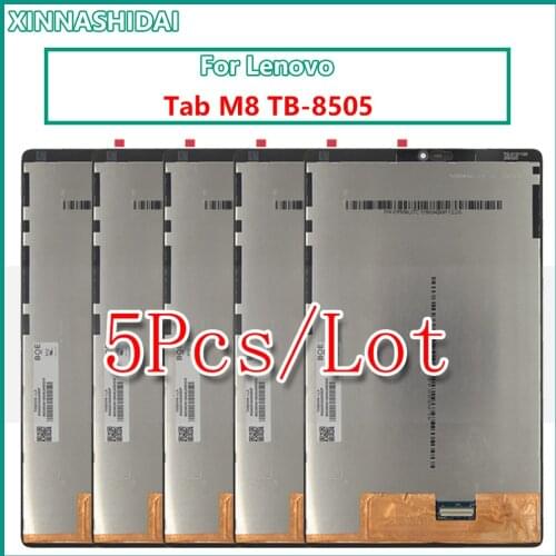 5 Pcs/lot LCD Display For Lenovo Tab M8 PRC ROW TB-8505X TB-8505F TB-8505x LCD Display Touch Screen Digitizer Assembly