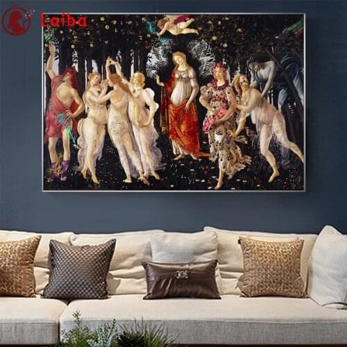 DIY Diamond Painting Famous vintage portrait art angel Diamond Mosaic Full Drill Square Embroidery Cross Stitch Handmade Hobby