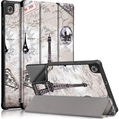 For Lenovo Tab M10 HD 2nd Gen TB-X306X TB-X306F X306 X306F X306X 10.1 inch 2020 Tablet Case Custer Bracket Leather Cover