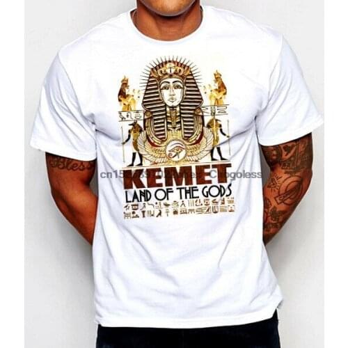 Egyptian T-Shirt Kemet Maat King Tut Nefertiti Hieroglyphics Black History tee