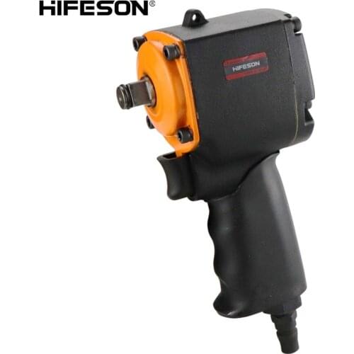 HIFESON 1/2 Super Quality Miniature Pneumatic Impact Wrench Auto Repair Impact Wrench Tool Auto Wrench 7000 R.P.M