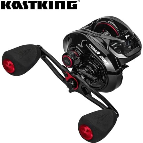 KastKing Royale Legend II 200 Baitcasting Reel 6.4:1 Gear Ratio Reel Freshwater Aluminum Spool 10 KG Max Drag Bass Fishing Coil