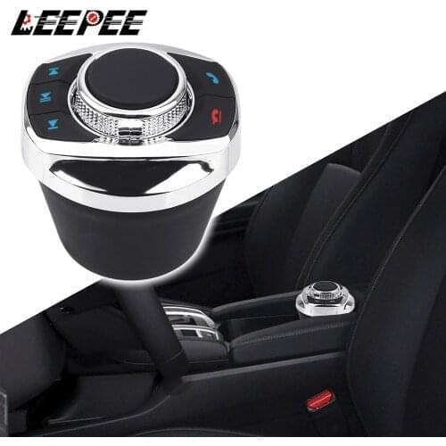 8 Key Music Answer & Hang Up Remote Control Buttons Player For Car Android Navigation Wireless Steering Wheel Control Button