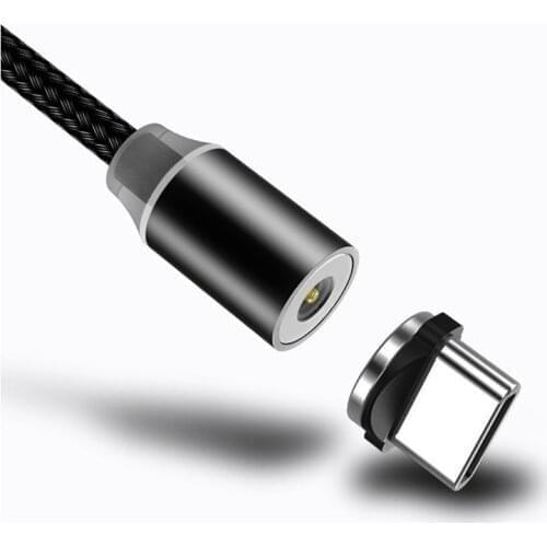 Tutew 1m Magnetic Cable USB Fast Charging Cable Magnet Charger Cable Micro USB USBC for Samsung S10 S9 Xiaomi Redmi Note 8