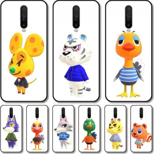 Lovely animals Phone Case For Redmi 10 9 8 7 6 GO S C T PRO Note 5G Black Cover TPU