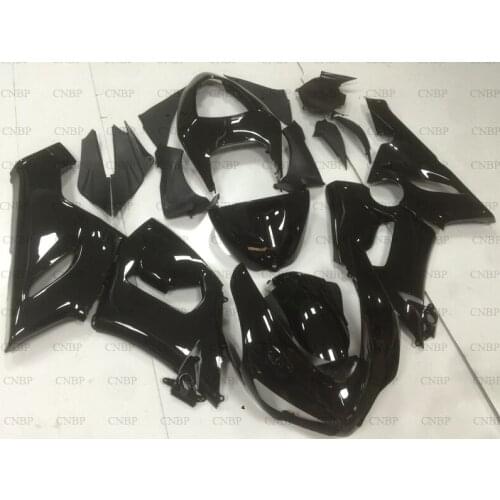 Ninja ZX-6r 2005 - 2006 Body Kits 636 ZX-6r 06 Plastic Fairings ZX6r 636 2005 Black Fairings