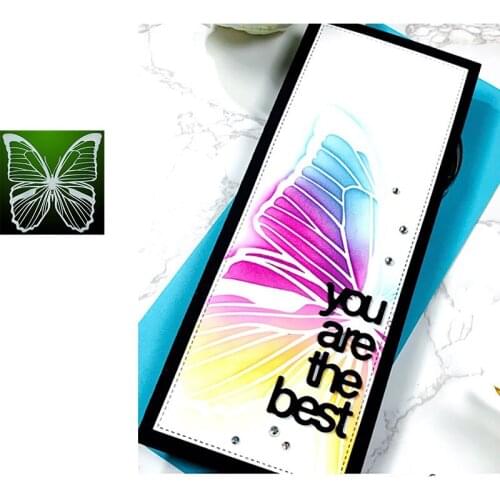 2021New Butterfly Hexapod Metal Cutting Dice And Stamps Stencils For Scrapbooking Stamps Embossing Mold Diy Paper Cards Craft