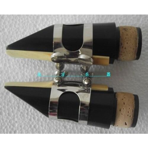 New 1 set Clarinet mouthpiece and ligature and cap
