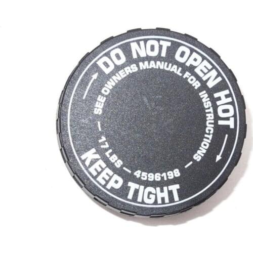 Radiator Coolant Reservoir Bottle Tank Cap Cover for Jeep Guide Chrysler Water Tank Kettle Cover 4596198