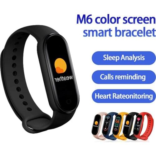 Xiaomi MiBand 6 Mi Band 6 Smart Bracelet Fitness Traker Heart Rate Waterproof Multi-language Smart Band