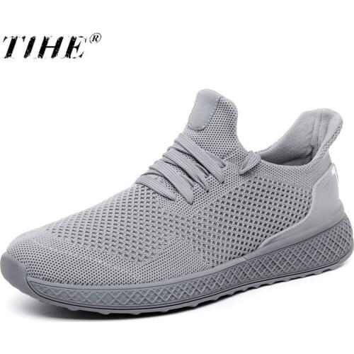 Tenis Masculino 2020 Spring Light Soft Breathable Sneakers Men Tennis Shoes for Outdoor Lace-up Gym Sports Shoes Plus Size 39-46