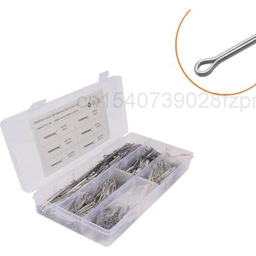 Hot Pin 1000 Only, Equipped with 6 Specifications of 304 Stainless Steel Split Pin, U-shaped Hairpin and Spring Pin