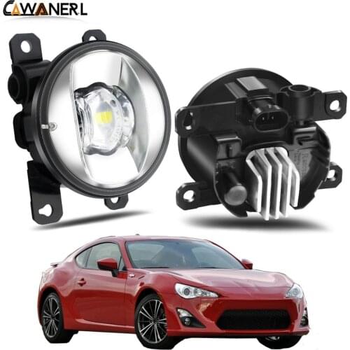 Fog Light Assembly H11 Car Right + Left Side LED Lens Fog Lamp DRL 30W 8000LM 12V For Scion FR-S FRS 2012 2013 2014 2015 2016