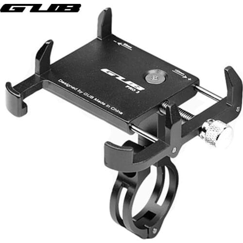 GUB Aluminum Alloy Bicycle Phone Holder Non-slip Motorcycle Phone Stand Universal Bike Mobile Phone Bracket Cycling Accessories