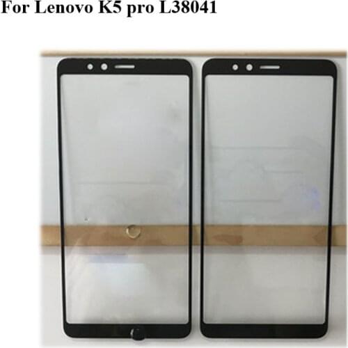 2pcs A+Quality For Lenovo K5 PRO L38041 Touch Screen Digitizer TouchScreen Glass panel Oneplus7t Without Flex Cable K 5 PRO