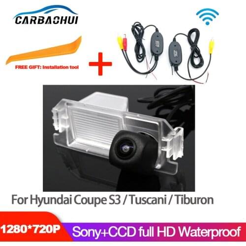 Car wireless Rear View Camera For Hyundai Coupe S3 Tuscani Tiburon 2002~2008 hd Waterproof high quality car Reversing camera