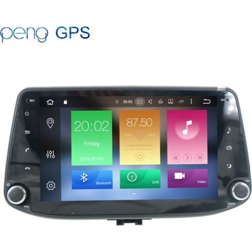 Android 8.0 7.1 Car Radio Stereo Headunit GPS Navi For Hyundai I30 2017 2018 no Car DVD Player Multimedia Video FM