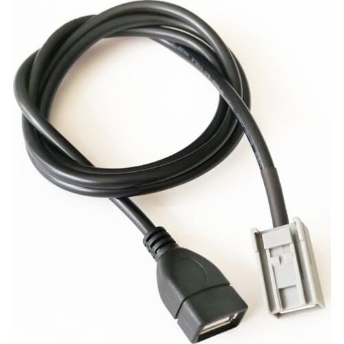 Biurlink Car Media USB Port USB Wiring Adaptor Cable for Honda