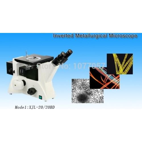 Hot Sale Made in China 50X-500X Binocular Bright&Dark Field Inverted Metallurgical Microscope MM-XJL-20BD